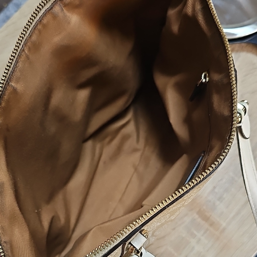 Coach Light Beige Signature Shoulder Bag 79998 - Picture 11 of 11